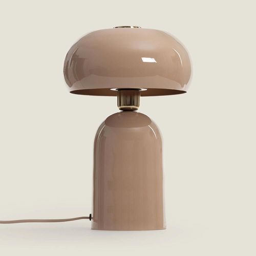 Lampe À Poser Métal Dhanuk Beige