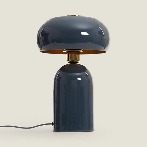 Lampe À Poser Métal Dhanuk Bleu