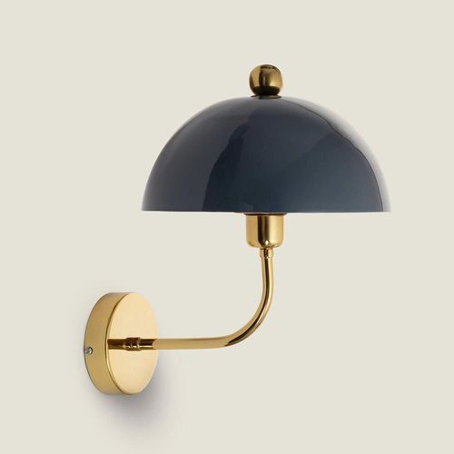 Lampe Murale Métal Onkar Bleu