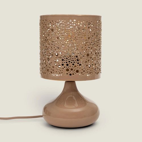 Lampe À Poser Métal Harish Beige