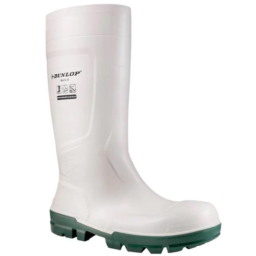 Dunlop - Bottes De Pluie Work-It - Adulte - 49 Fr - Blanc