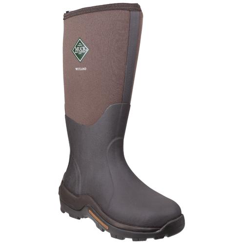 Muck Boots Wetland - Bottes Hautes - Adulte Unisexe - 48 Fr - Ecorce