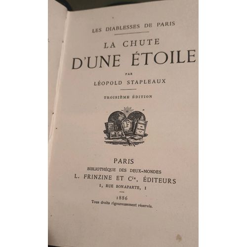 La Chute D'une Étoile Livre Par Léopold Stapleaux