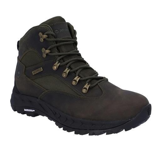 Hi-Tec - Bottines De Marche Euro Trail - Homme - 41 Fr - Vert Kaki