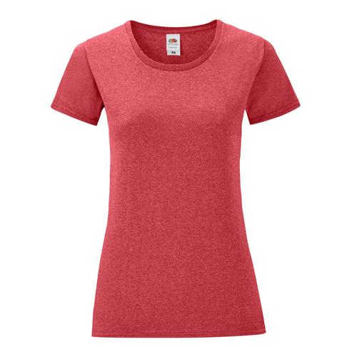 Fruit Of The Loom - T-Shirt Iconic - Femme