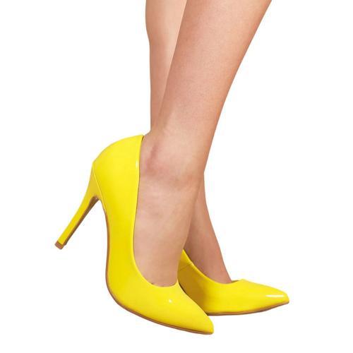 Where's That From - Escarpins Leah - Femme - 38 Fr - Jaune