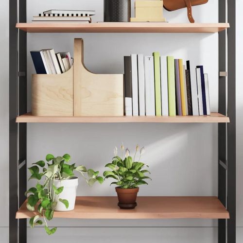 Prolenta Premium - Étagère Murale Marron Clair 100x60x2cm Bois Chêne Massif Traité