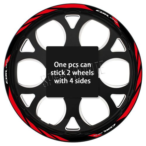 Autocollant De Moyeu De Roue De Coulée,Bande À Rayures De Jante,Accessoires Étanches Pour Honda Cbr 650r Cbr Femelle - B1-A5024862