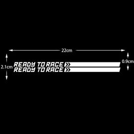 Autocollant De Roue De Moto,Bande Rayée De Jante De 17 Pouces,Décalcomanie Prêt À Courir,Pour Ktm Duke 125 200 250 - I-Silver 22cm