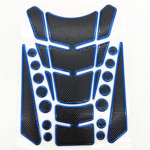Autocollant 3d Pour Honda Cb650f Cb500x Cb400 Cb1000r Cbr600rr Cr 250 Cr125,Accessoires De Moto- Blue-F54702