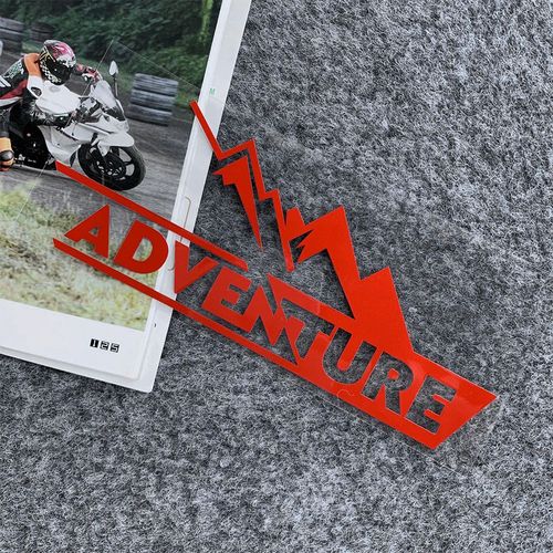 Autocollant De Coffre De Moto Adv Racing,Décalcomanie De Décoration Pour Bmw Runder Gs F800gs F700gs R1250gs- -D 04-16.1x6.4cm