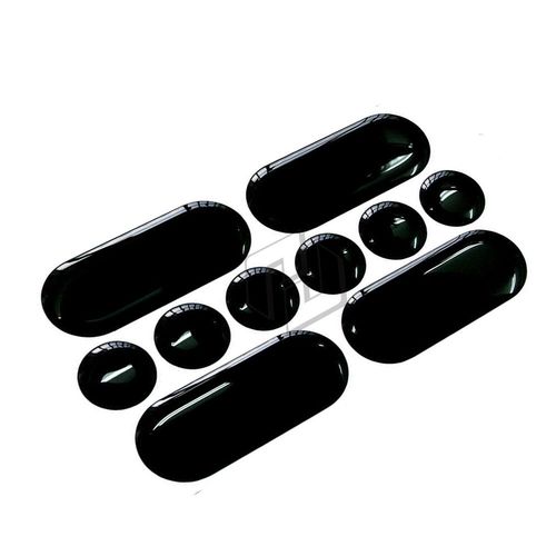 Tampon De Protection De Réservoir En Gel 3d Universel,Bouclier De Protection Pour Moto- Black-E2630