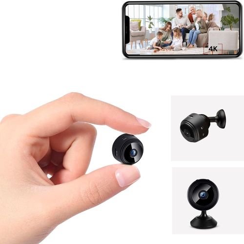 Mini caméra Espion WiFi HD \u2013 Mini Camera Espion cachee sans Fil - Surveillance camouflée avec detecteur de Mouvement et Vision Nocturne (New Version 2024).[G150]