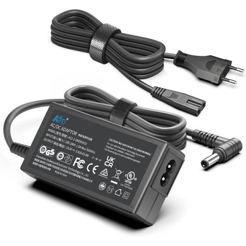 19V Alimentation Chargeur pour GEEKOM IT11 IT8 MiniAir 11 Mini PC NUC Mini PC Intel i3, i5 Medion Intel nuc FSP065-RBBN3 ASUS X555LA PA-1650-78 Toshiba Satellite Gateway 65W AC Adapatateur Secteur