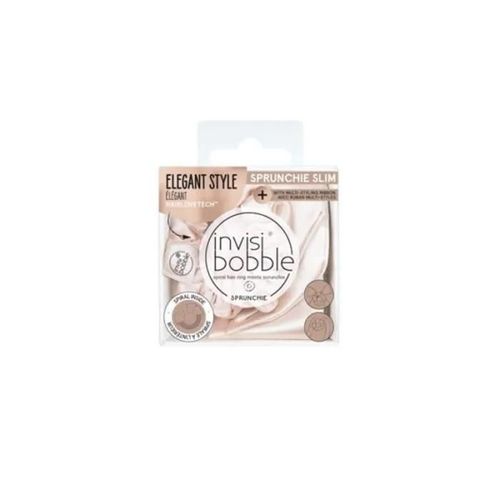 Chouchou Satin Avec Elastique En Spirale - Ballerina Bow - Invisibobble