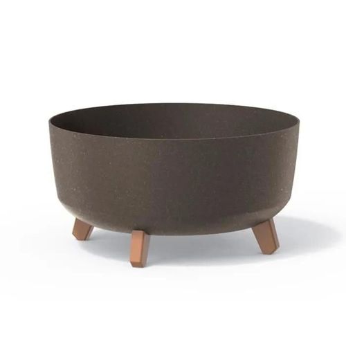 Pot À Fleurs Gracia Low Eco Wood Dgrl400lw-4625w Prosperplast - Couleur Café Eco 14,3l