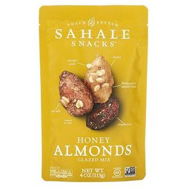 Sahale Snacks, Mélange Glacé, Miel Et Amandes, 113 G