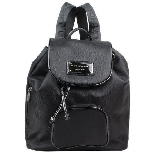 Sac à dos toile et verni Ted Lapidus TL NY4050 (Noir)