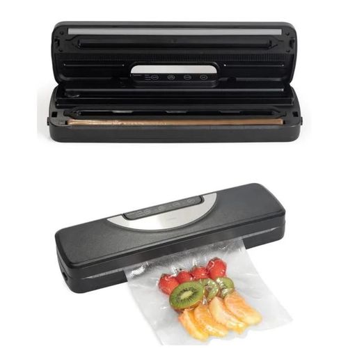 Machine à mettre sous vide électrique 110W Rouleau de film de 28 cm x 3 m inclus + Cutter intégré