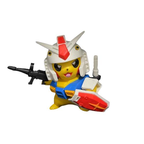 Figurine D'action De Dessin Animé En Pvc Jouet De Décoration Classique Cadeaux D'anniversaire Pour Enfant 11cm Tokyo Ara Tomy Pokemon Cos Gundam