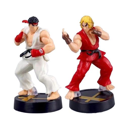 Figurines D'action Street Fighter Game Hoshi Ryu Ken Prix 9.5cm Décor De Chambre Collection De Modèles En Pvc Sf Ken Butter Jouets Pour Cadeaux