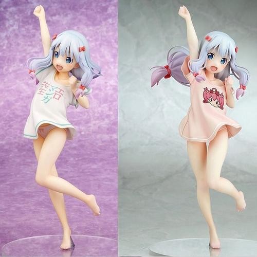 T-Shirt Anime Q Eromanga Sensei Sagiri Izumi Mode De Fin Meruru 24cm Figurine D'action En Pvc Jouet Sexy Sagiri Izumi