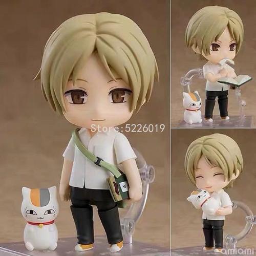 1245 # Natsume Yuujinchou Nyanko Sensei Anime Figure Toys Natsume Pleof Friends Action Figure Tokyo Ashi Natsume & Madara