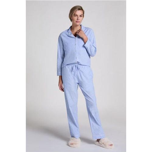 Hunkemöller Petite Pantalon De Pyjama En Coton Bleu