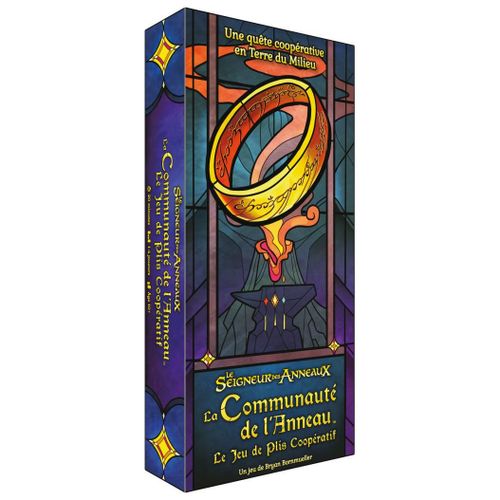 Asmodee La Communauté De L'anneau - Le Jeu De Plis Coopératif