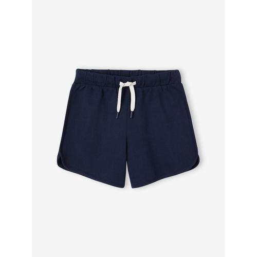 Short Sport En Molleton Fille Marine