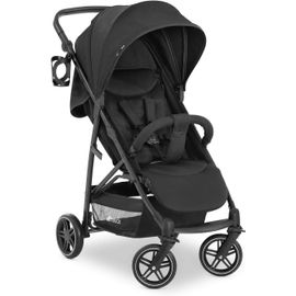 Poussette Canne, De La Naissance À Environ 3 Ans, Pliable, Compact, Inclinable, Pare Soleil Protection Uv 50+, Porte-Gobelet, Grand Panier, Noir