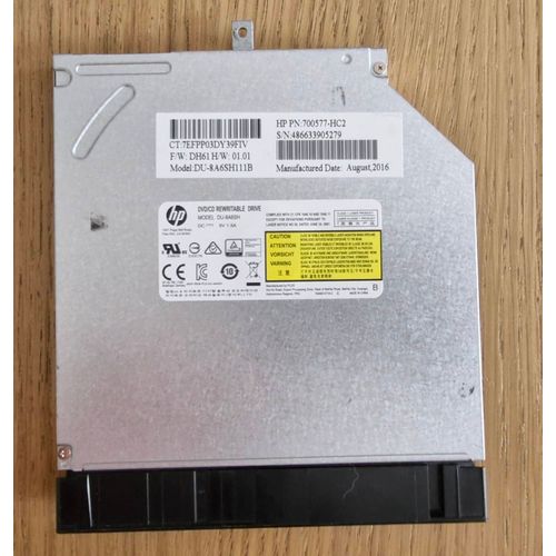 Lecteur graveur DvD HP DU-8A6SH111B