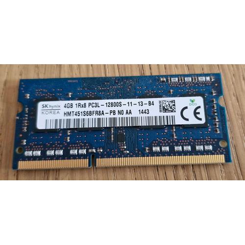 Ram mémoire de 4go pour ordinateur portable SK kynix