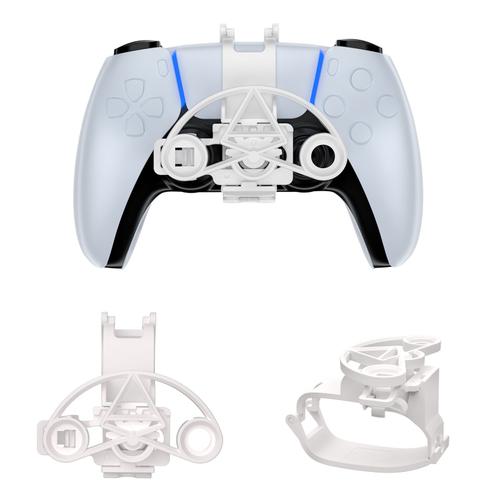 Convient Pour Contrôleur Ps5 Mini Volant Contrôleur De Jeu Volant De Course Accessoires Ps5 Jys-P5208 Blanc