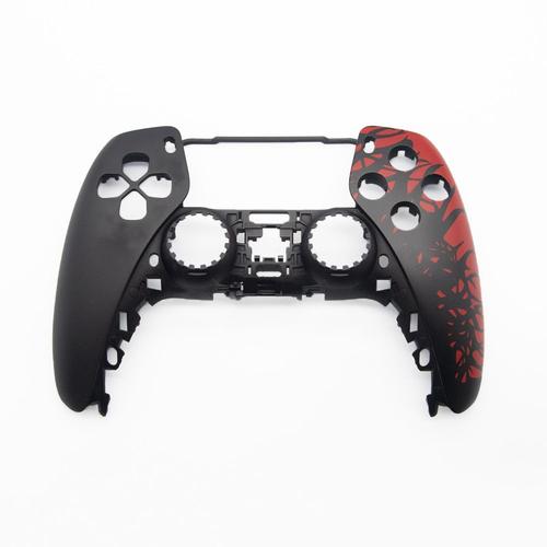 La Coque De Remplacement Limitée Du Contrôleur Ps5 Spider-Man Convient Au Contrôleur De Jeu De Console Ps5 020 Accessoires De Réparation Coque Faciale Ps5 Spider-Man