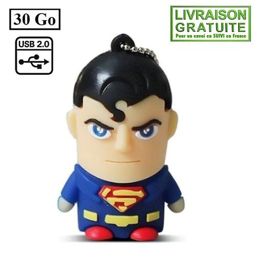 Clé USB 30 Go USB 2.0 - Superman Clark Kent Super-héros