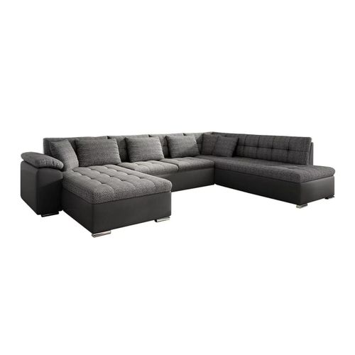 Canapé D'angle Comfivo 114, Gris, Fonction De Couchage, 348x205x76cm