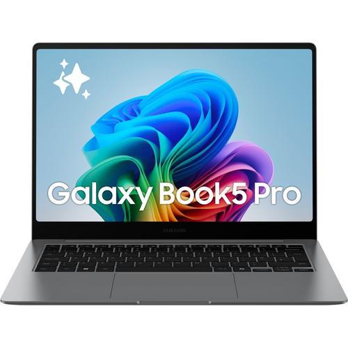 PC Portable Samsung Galaxy Book5 Pro écran tactile 14" 120Hz Copilot+ Intel Core Ultra 7 16 Go RAM 512 Go SSD Anthracite