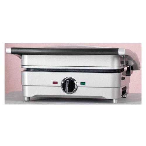 Cuisinart GRSM3E - Grill / omelette maker / waffle maker - 1 kWatt - gris perle