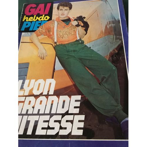 Gai Pied Hebdo 96 Lyon Bumbalo Alain Pacadis