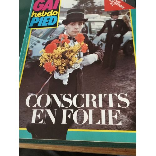 Gai Pied Hebdo 57 Gaston Deferre  Jack Deveau