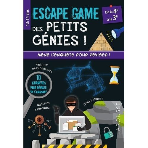 Escape Game Des Petits Génies ! - De La 4e À La 3e