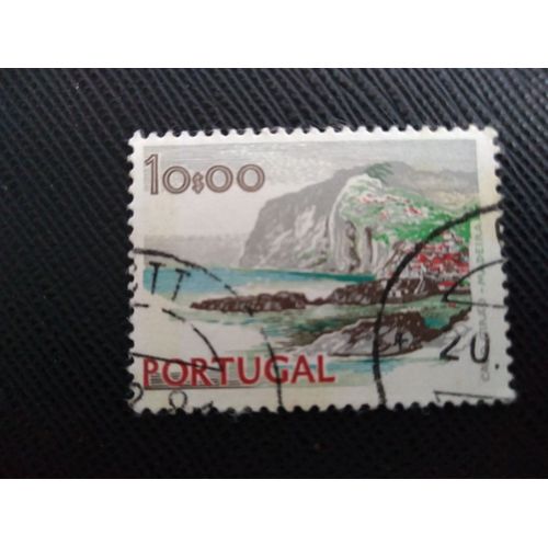 Timbre Portugal Y T 1140 Paysages Et Monuments Cape Girao, Madeira 1972 ( 140109 )