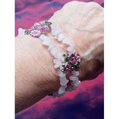 Bracelet Quartz Rose