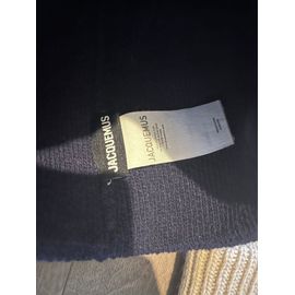 Bonnet Jacquemus Bleu Marine