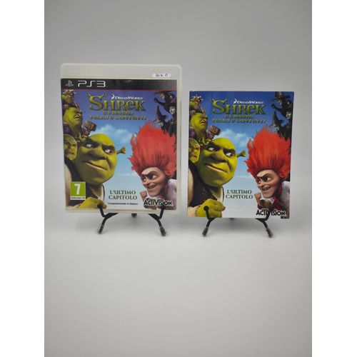 Jeu Playstation 3 Dreamworks Shrek : E Vissero Felici E Contenti En Boite, Complet (Boite It)
