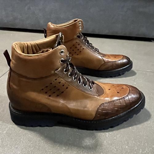 Chaussure Homme En Cuir Marron - Trevor28 - Melvin&hamilton - Taille 43