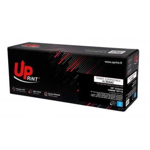 UPrint - 75 g - cyan - compatible - boîte - remanufacturé - cartouche de toner (alternative pour : HP CC531A) - pour Canon i-SENSYS LBP7660Cdn, LBP7680Cx, MF8330CDN, MF8340Cdn, MF8350CDN