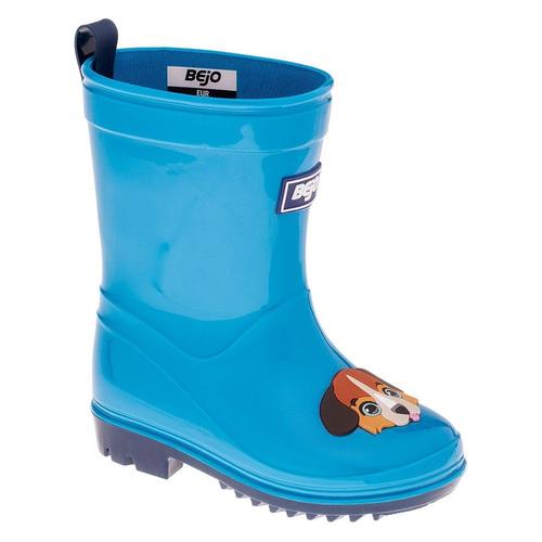 Bejo - Bottes De Pluie Cosy - Enfant - 24,5 Fr - Bleu Vif / Bleu Sarcelle Foncé