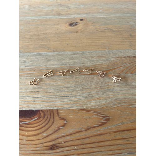 Lot De 7 Clips De Nez Zodiaque